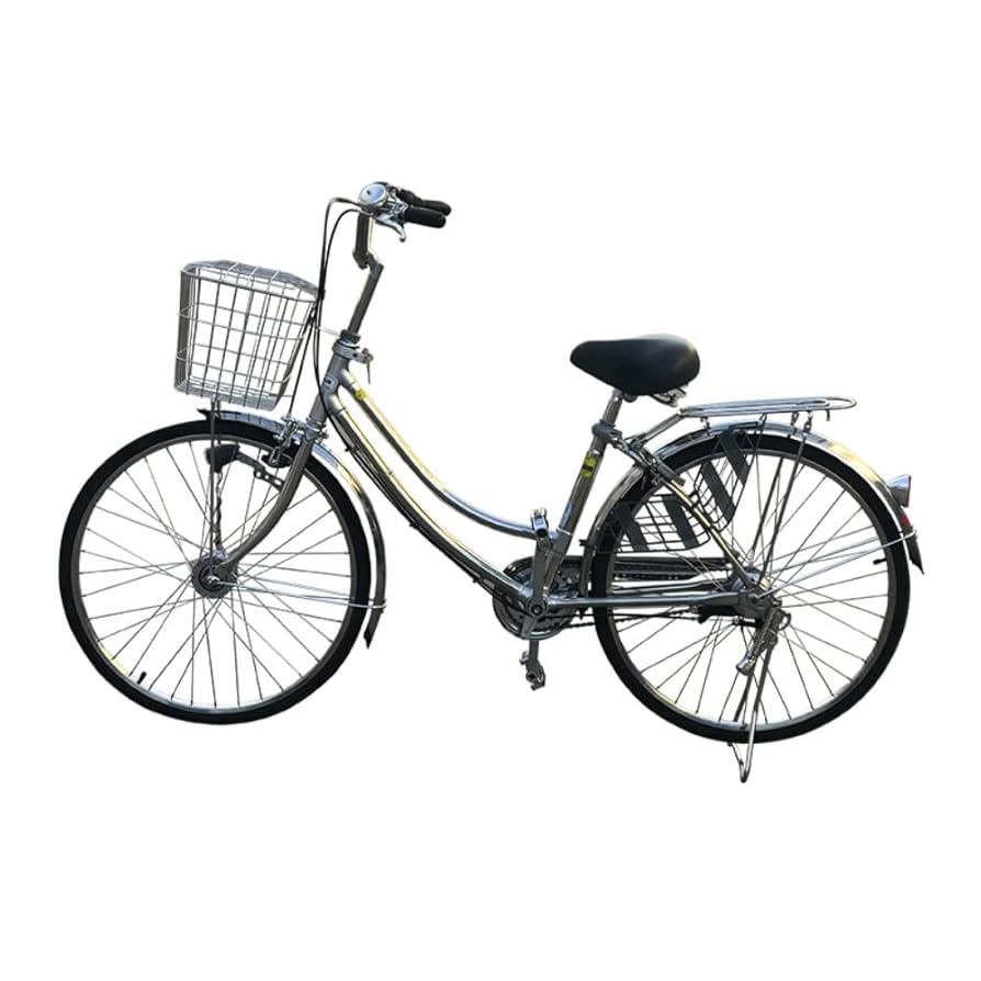 Japanese bicycle with variable speed and retro style, power